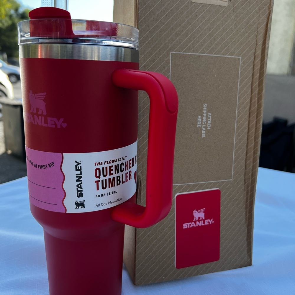 Stanley Scarlet Travel Tumbler